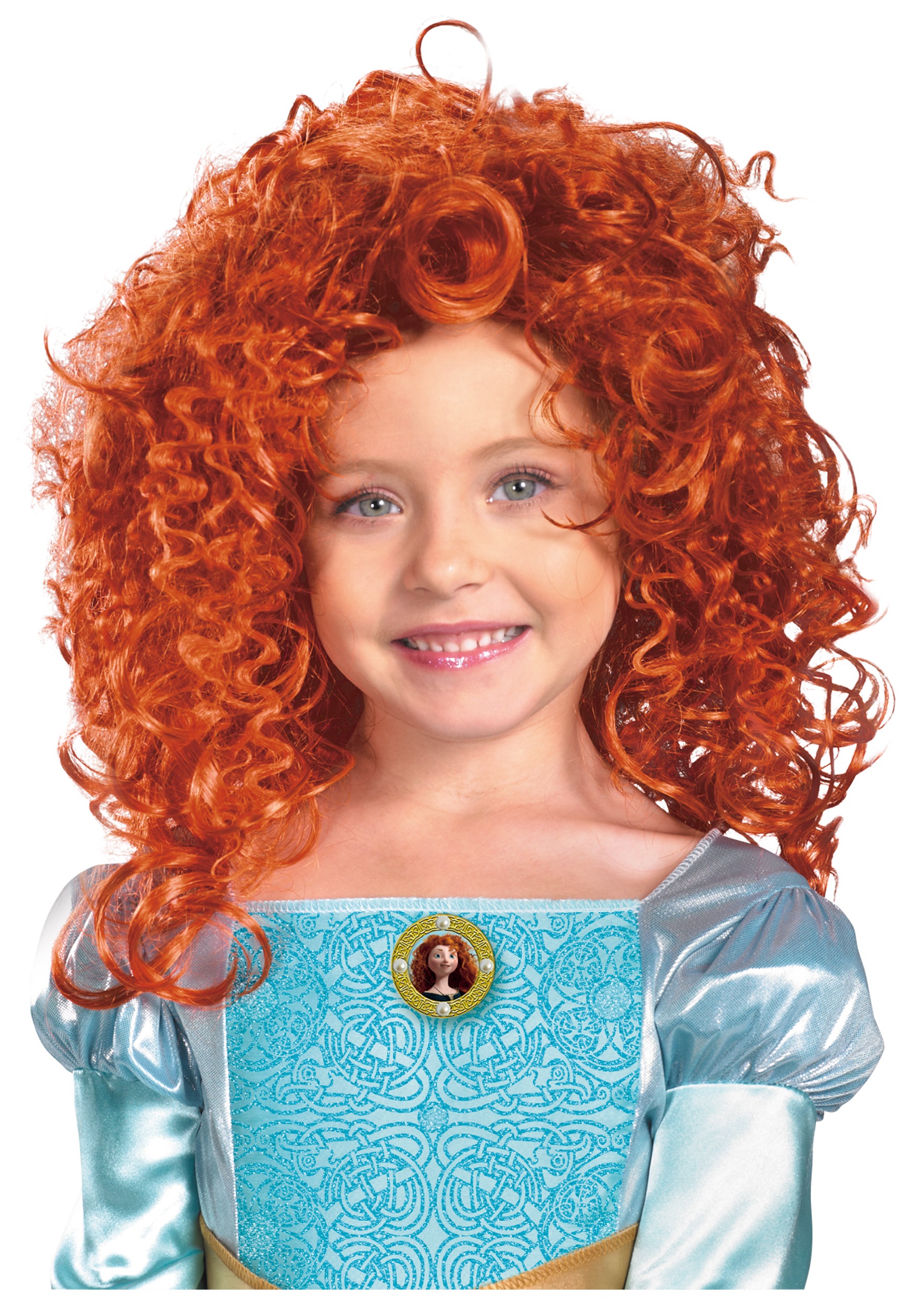 Childs red deals wig