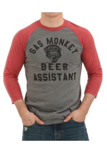 Gas Monkey Beer Assistant Raglan Shirt