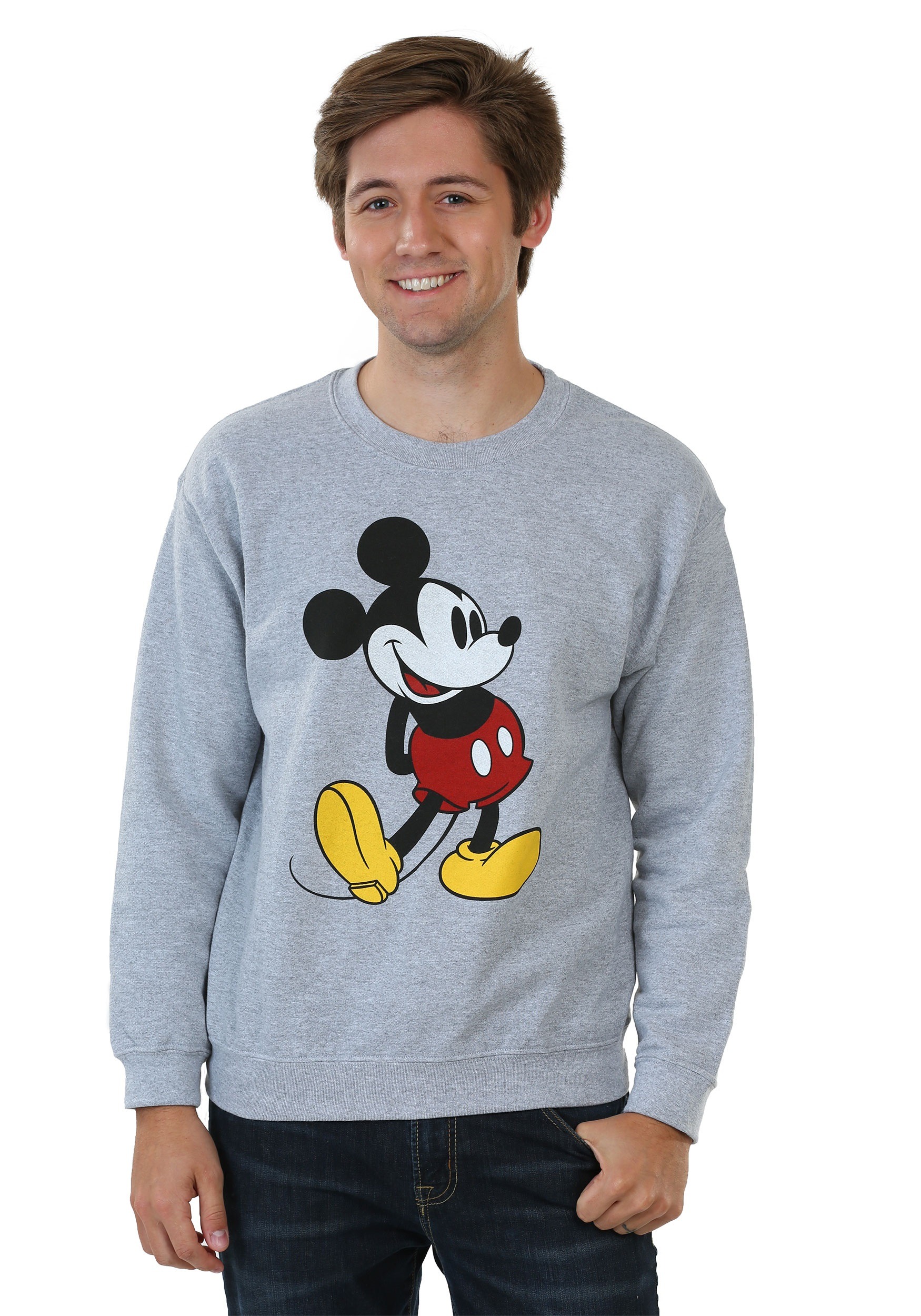 mickey mouse crewneck mens