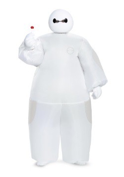 Kids White Baymax Inflatable Costume