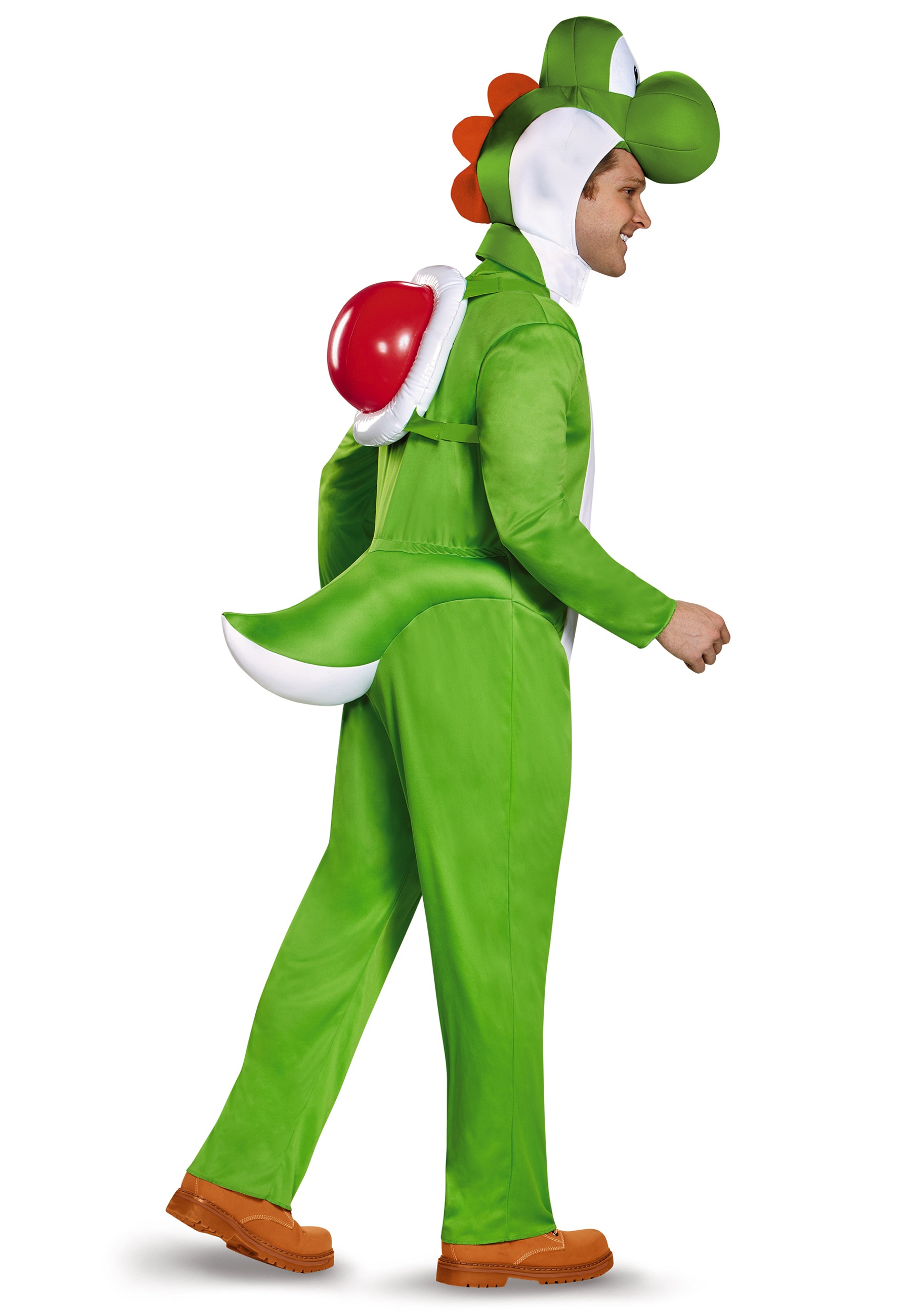 Super Mario: Yoshi Deluxe Adult Costume Plus