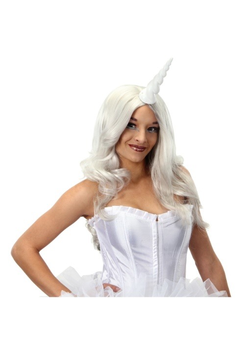 White Unicorn Horn