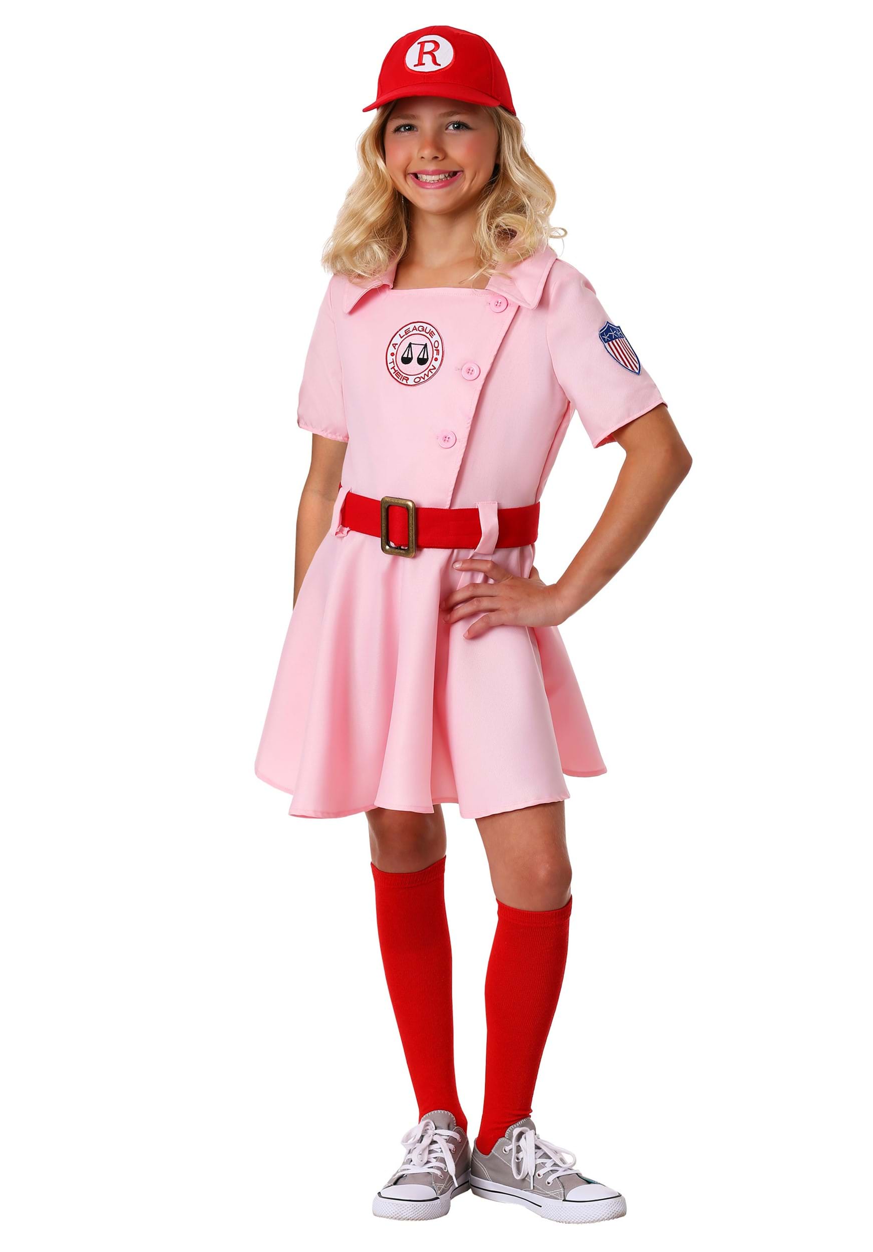 Photos - Fancy Dress League FUN Costumes Girls Dottie Costume from A  of Their Own Pink/Red 