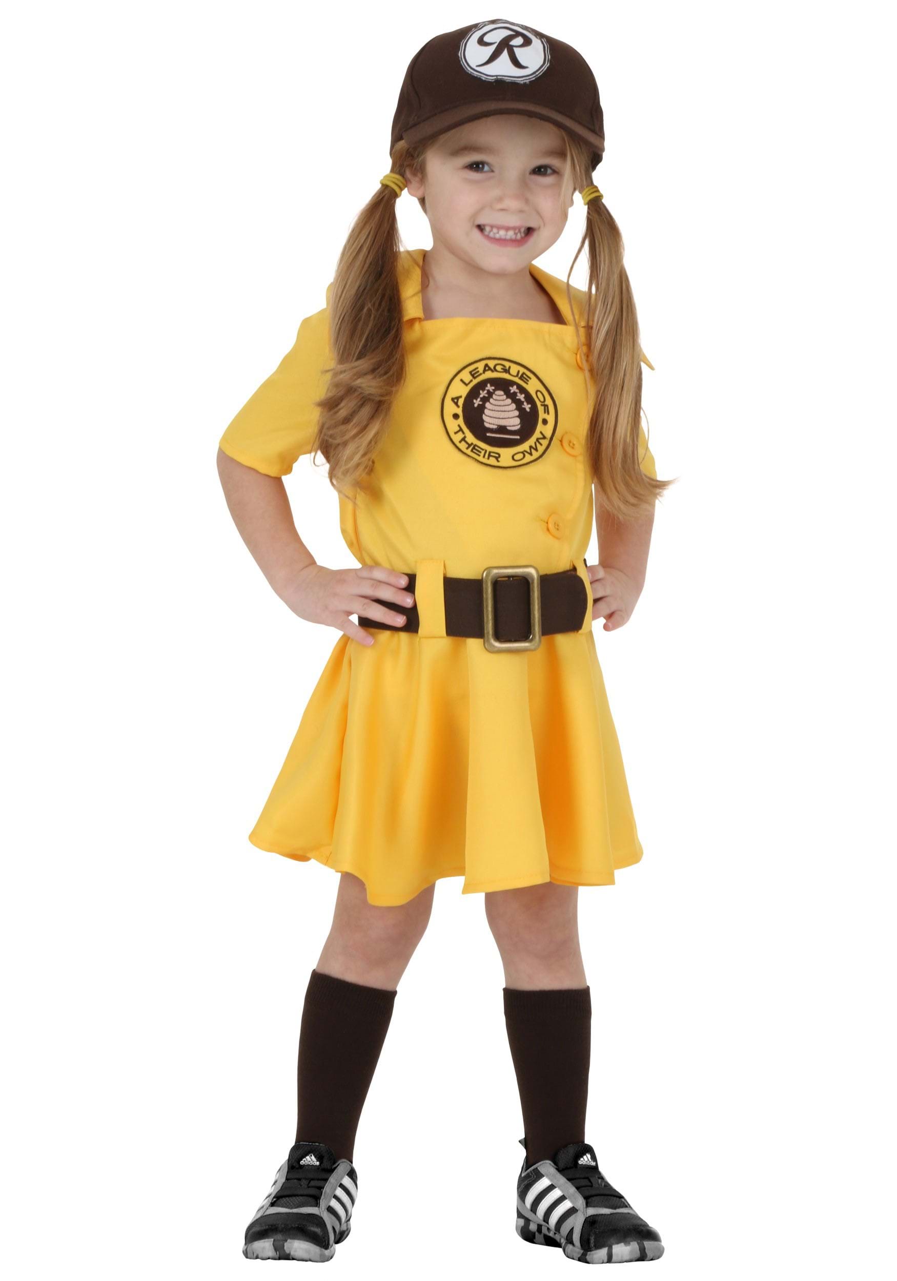 Photos - Fancy Dress Toddler FUN Costumes  Kit Costume from A League of Their Own Brown/Oran 