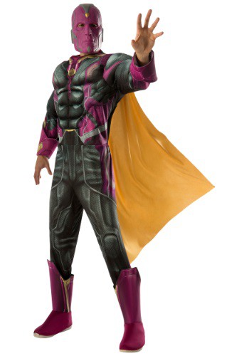 Adult Deluxe Vision Avengers 2 Costume