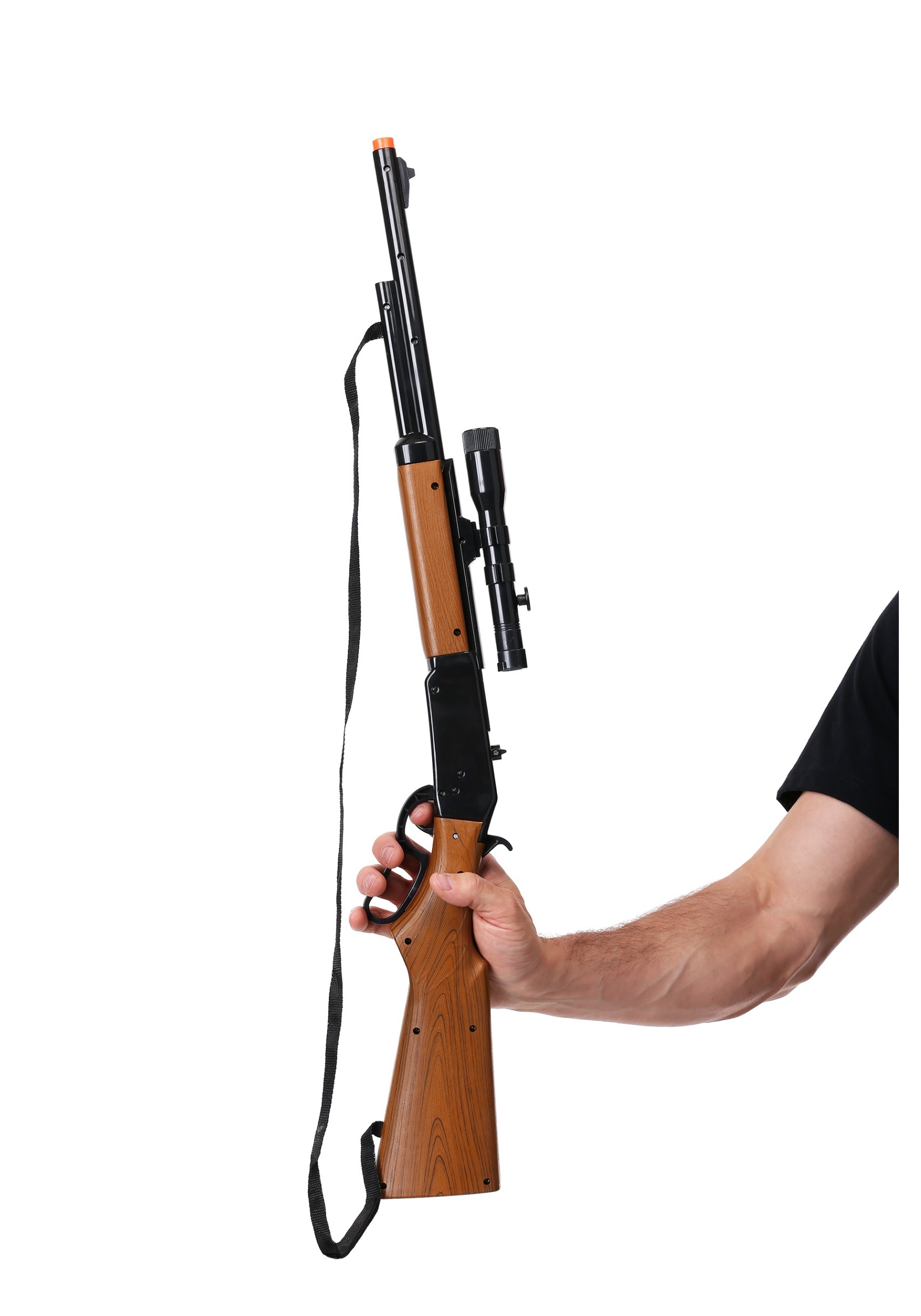 Lever Action Repeater Rifle with Scope Toy Weapon