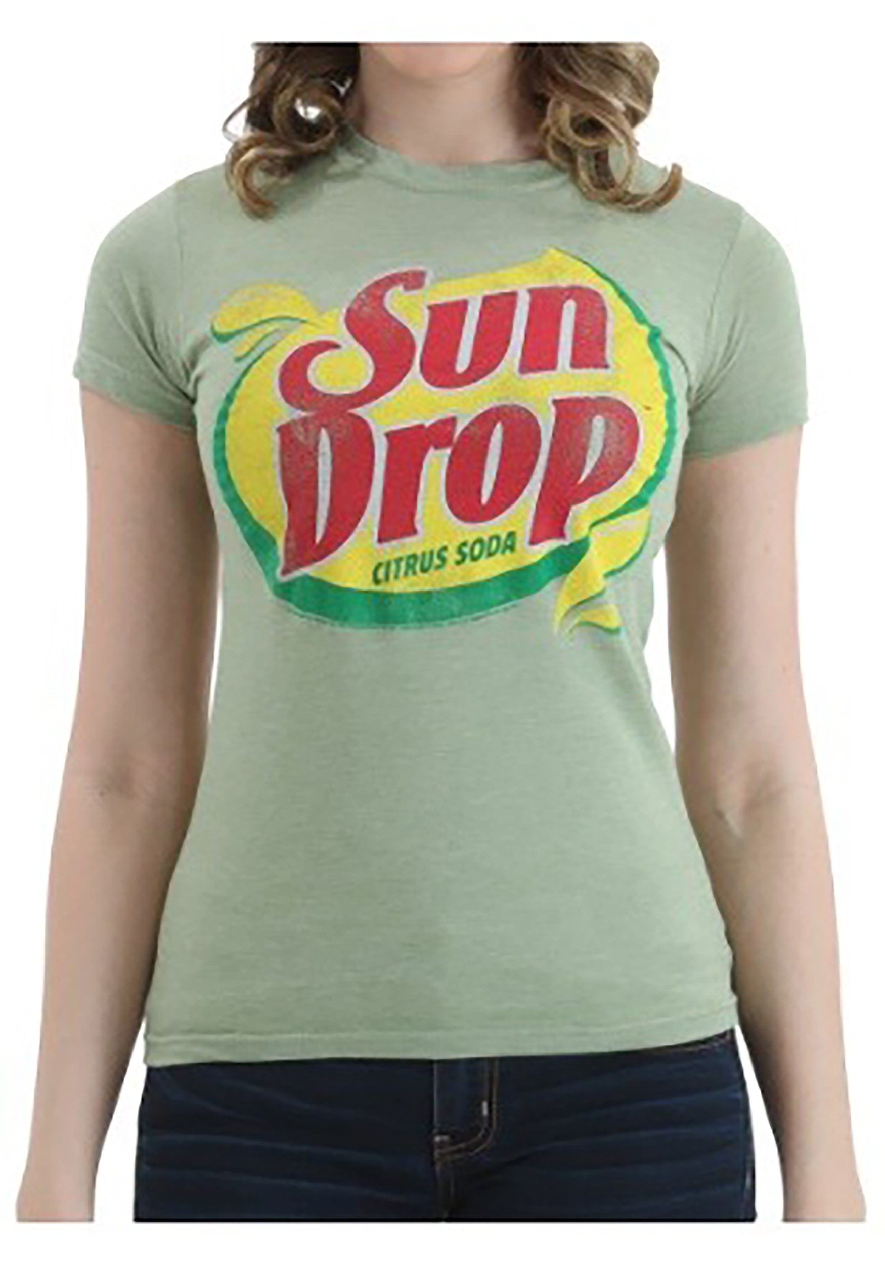 Womens Sun Drop Logo T Shirt 1004