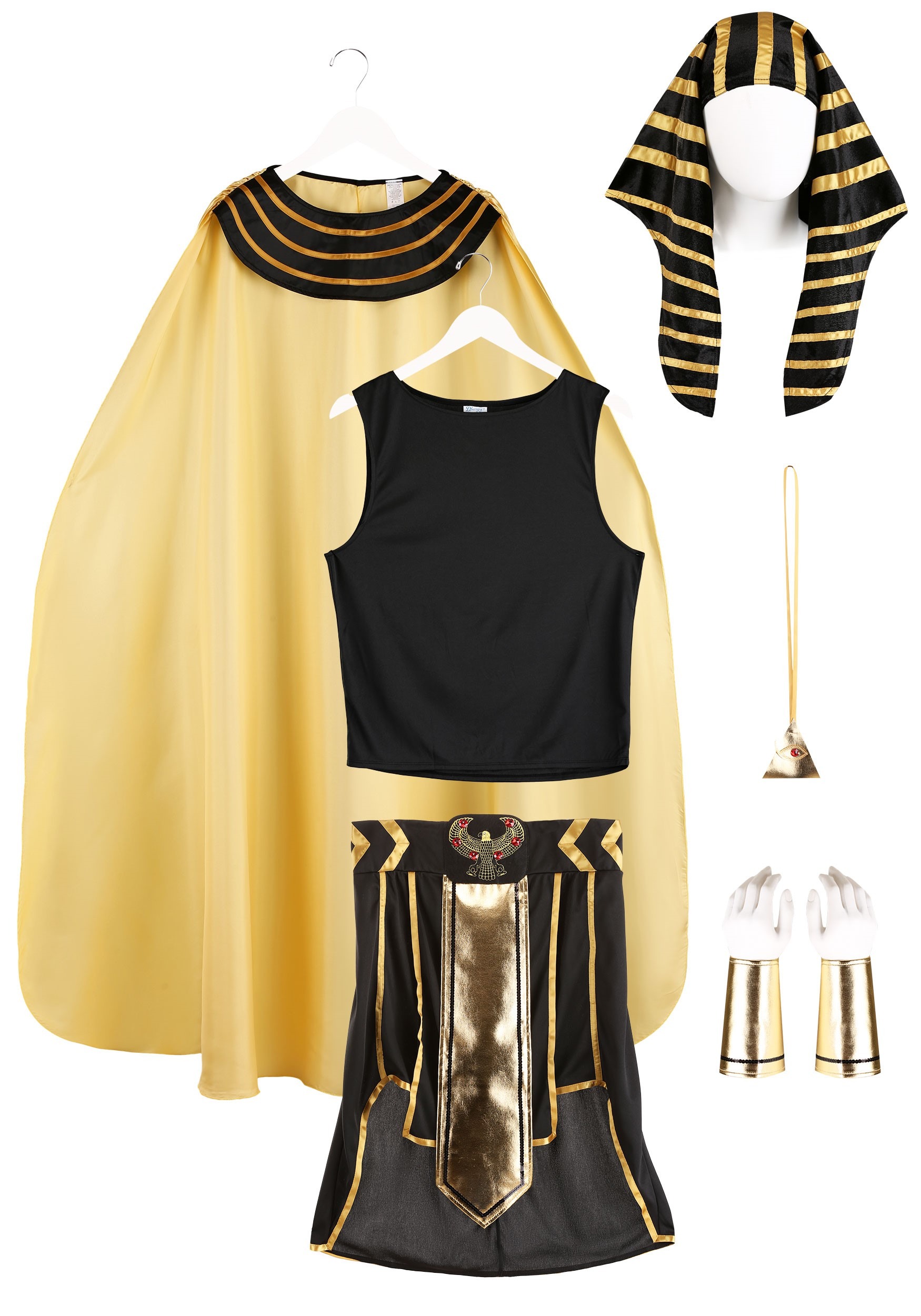Plus Size King Of Egypt Costume For An Adult Egyptian Costume