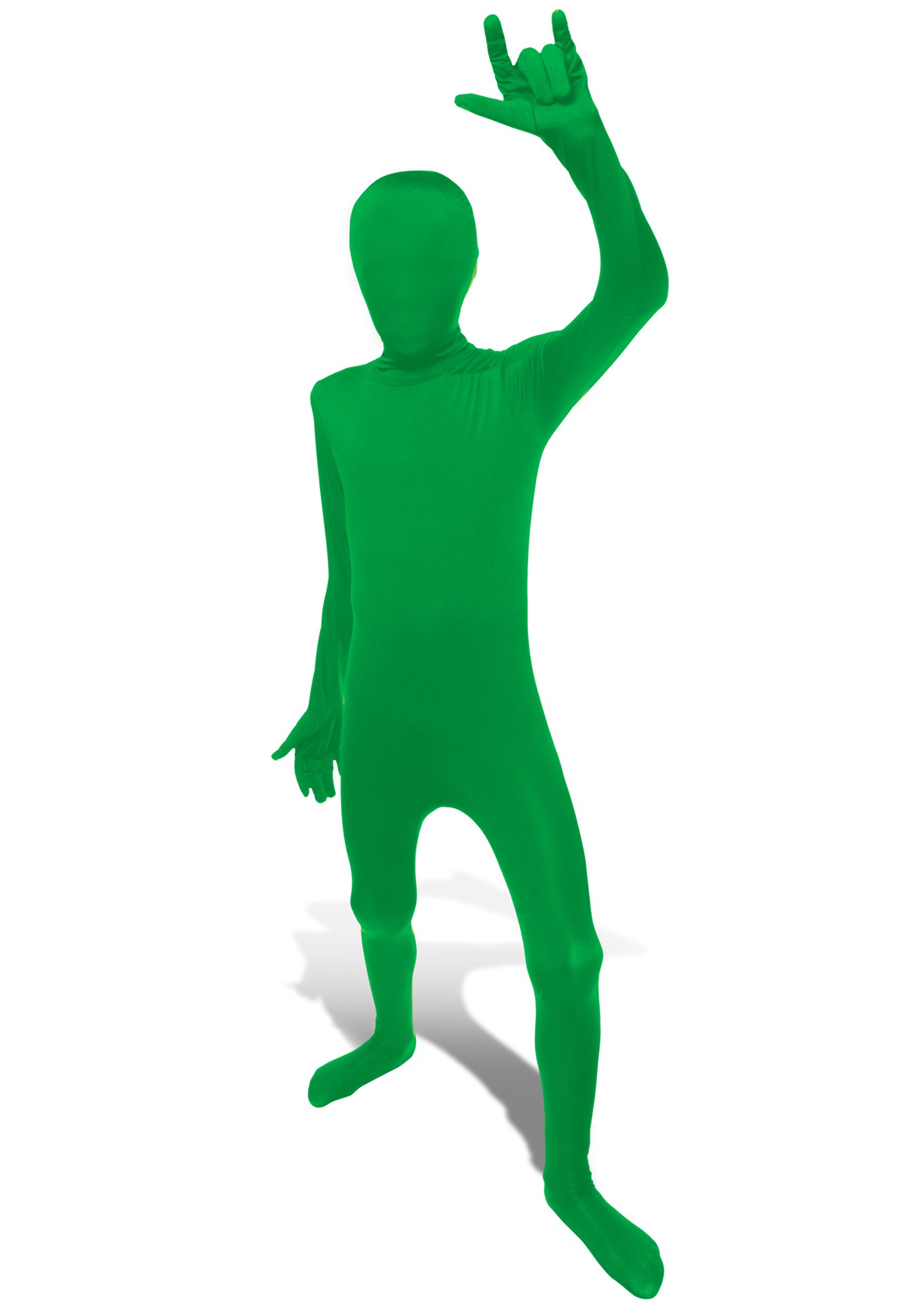 Green Kids Morphsuit Costume