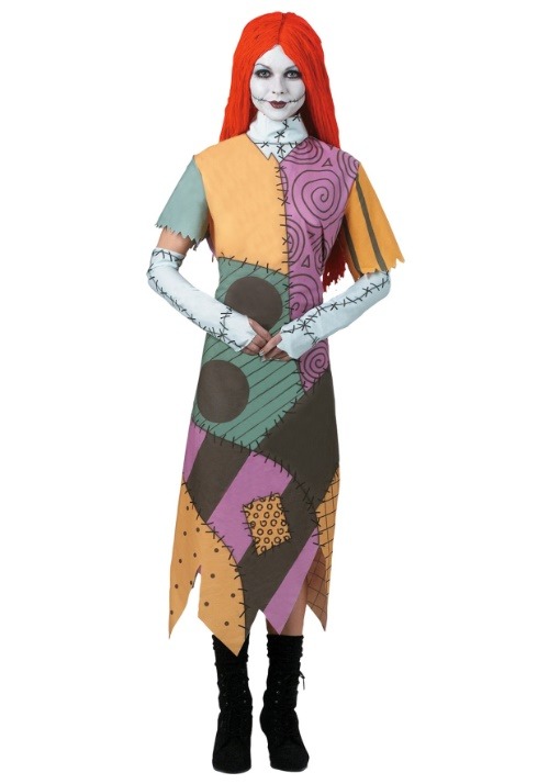 Nightmare Before Christmas Sally Womens Costume