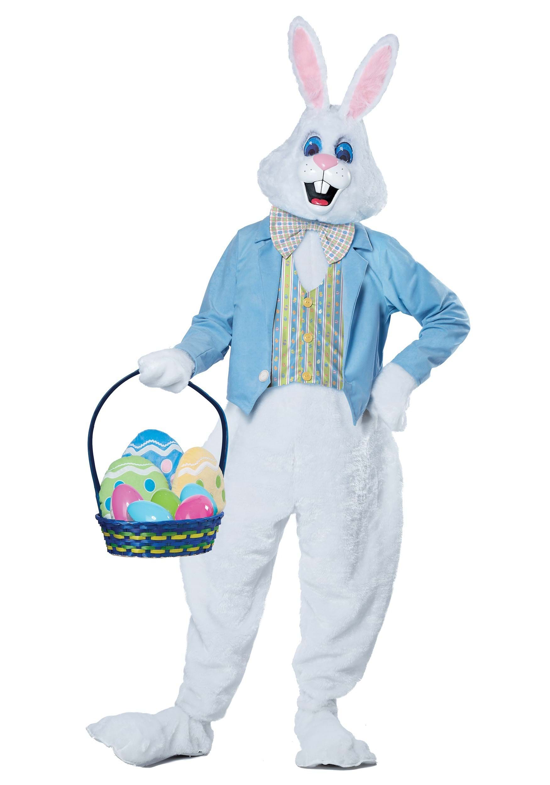 Photos - Fancy Dress California Costume Collection Deluxe Easter Bunny Costume Blue/White C 