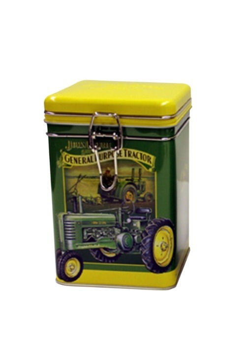 John Deere General Purpose Square Lock-Top Tin