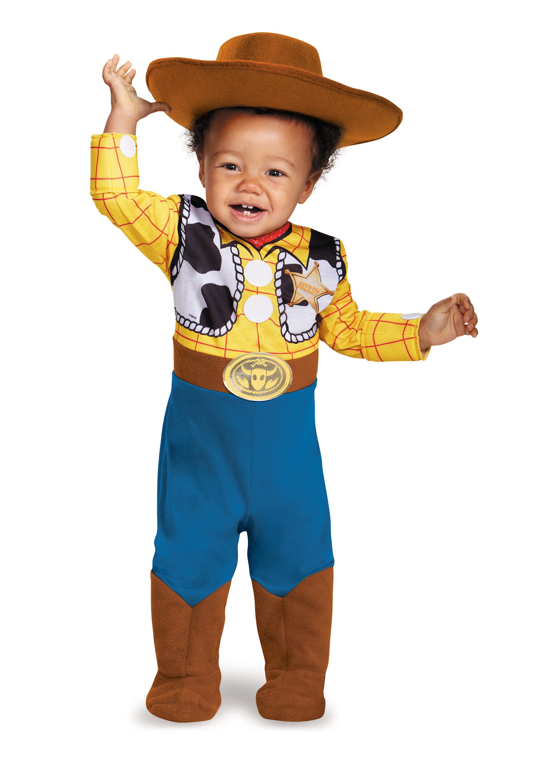 Photos - Fancy Dress Deluxe Disguise  Kids Woody Costume Blue/Yellow DI85609 