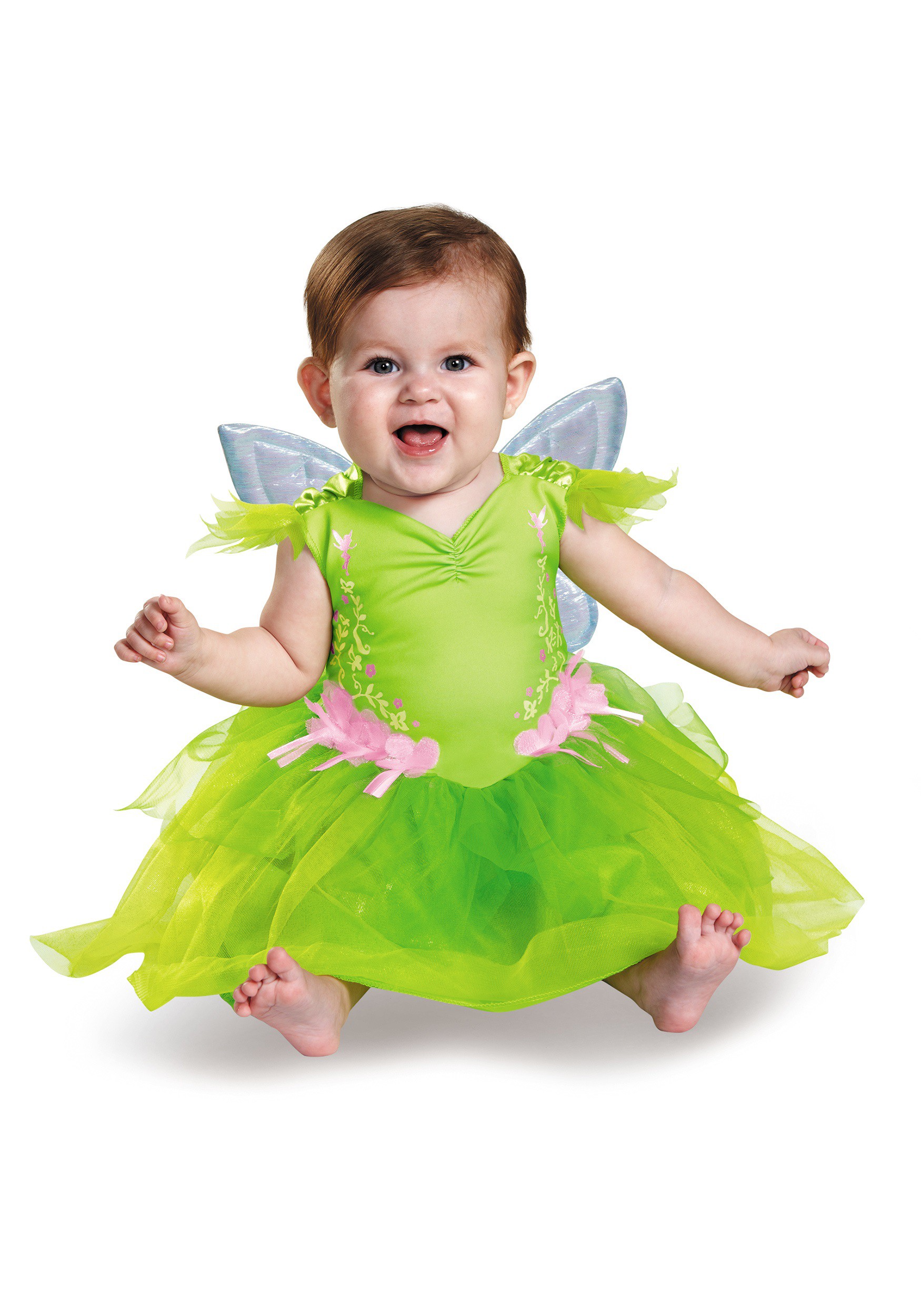 Photos - Fancy Dress Bell Disguise Infant Deluxe Tinker  Costume | Fairy Costumes Green DI85613 