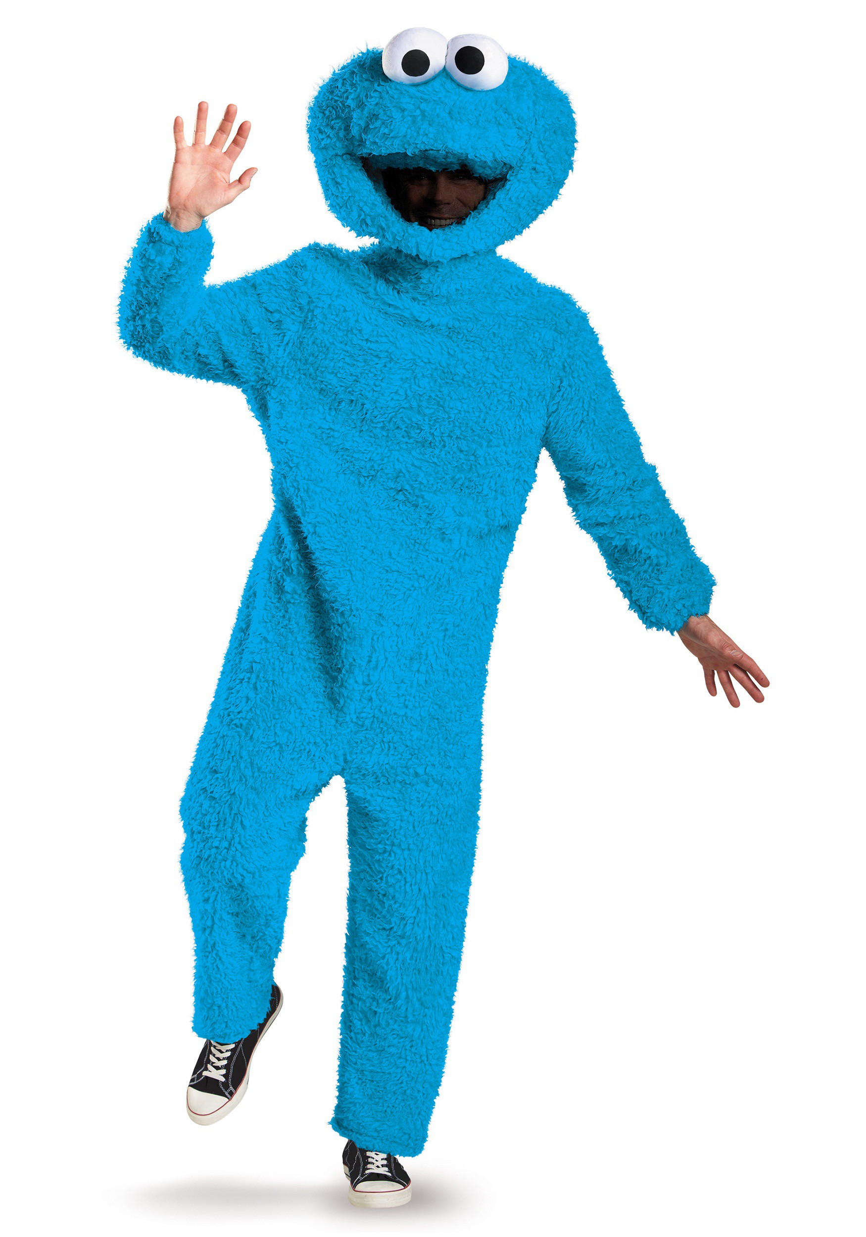 Photos - Fancy Dress Prestige Disguise  Cookie Monster Costume for Adults Blue DI86545 