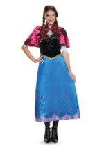 Frozen Traveling Anna Deluxe Costume for Women Alt 1