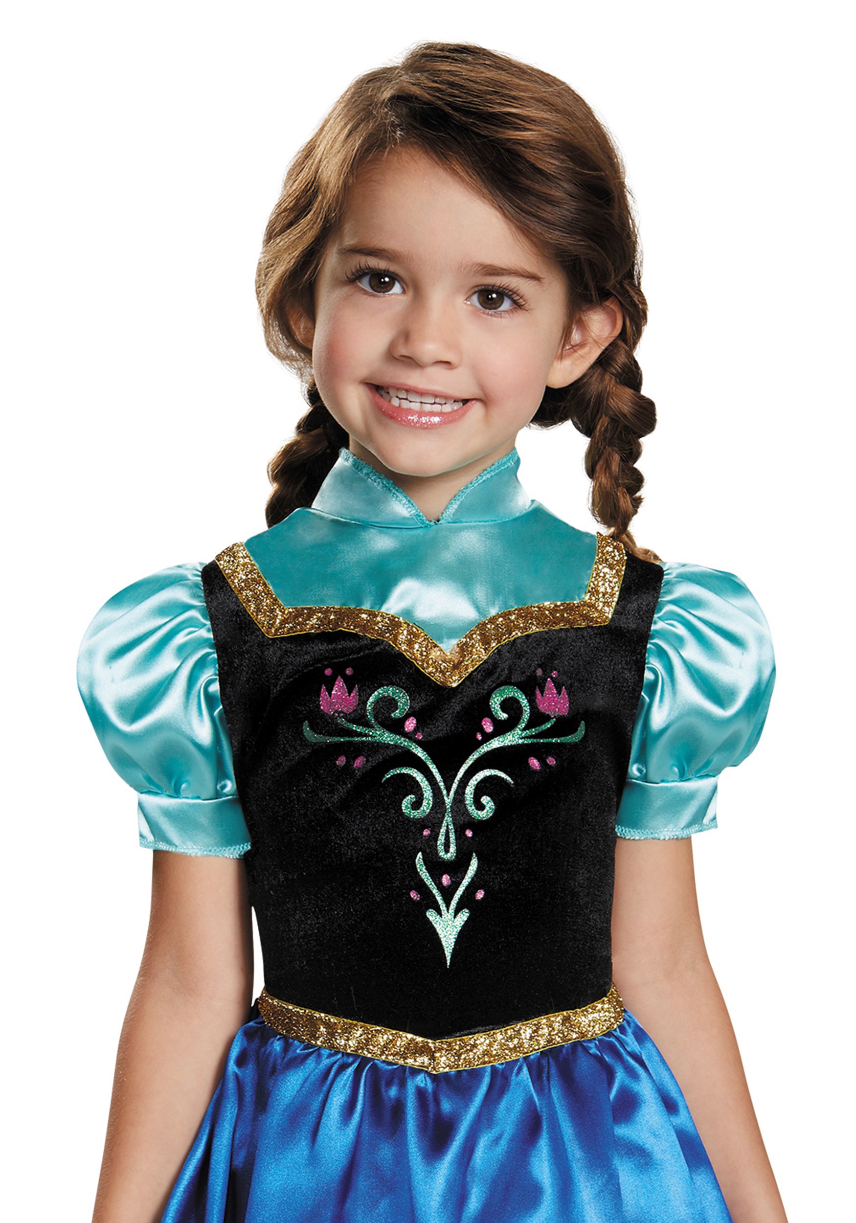 Frozen Traveling Anna Classic Costume for Toddlers