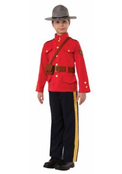 Boys Canadian Mountie Costume