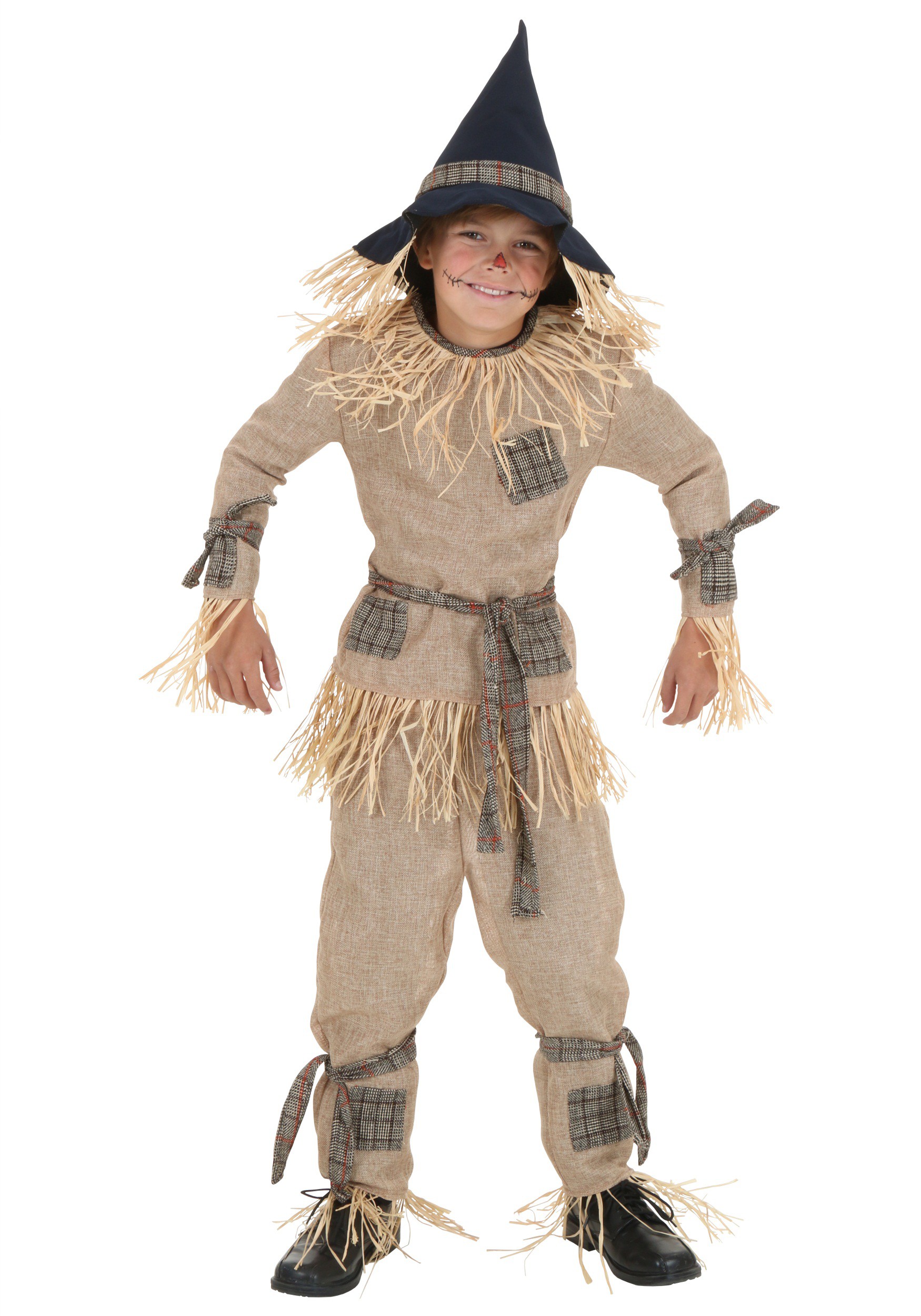 Photos - Fancy Dress FUN Costumes Silly Scarecrow Childrens Costume Beige FUN2933CH