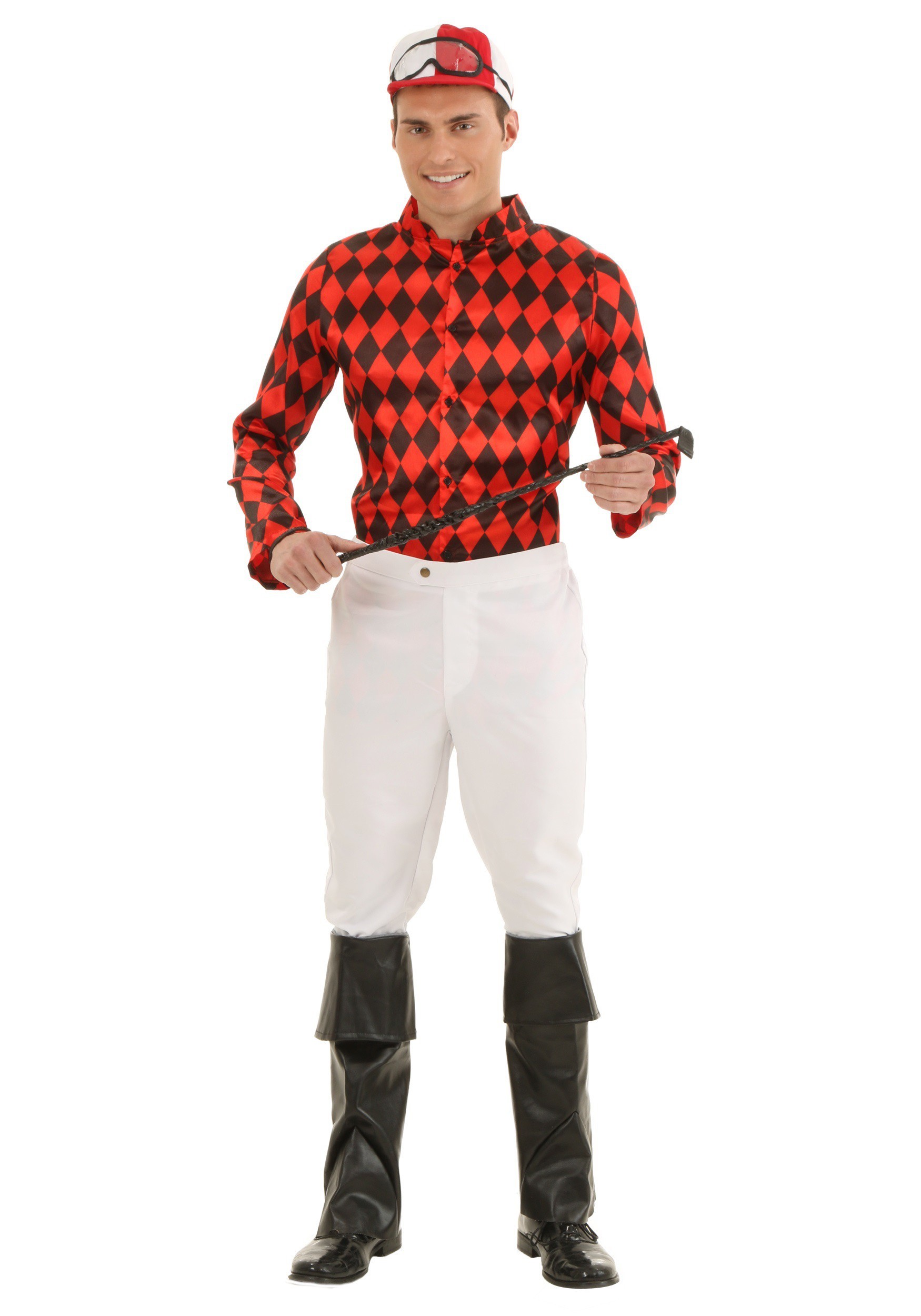 Plus Size Horse Jockey Costume for Men | Jockey Costumes