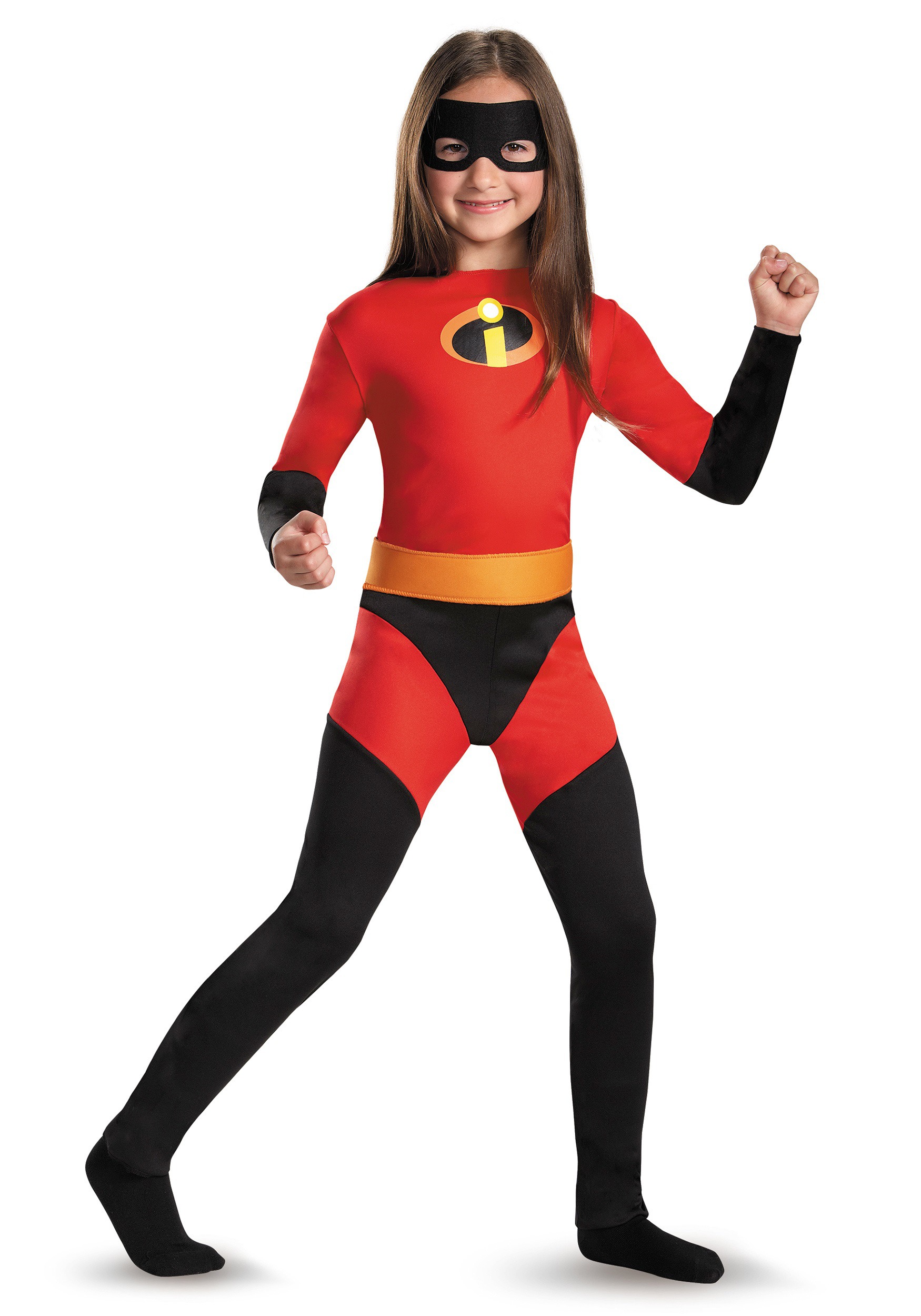 Photos - Fancy Dress Violet Disguise  Incredibles Girl's Costume Black/Orange/Red DI6475 