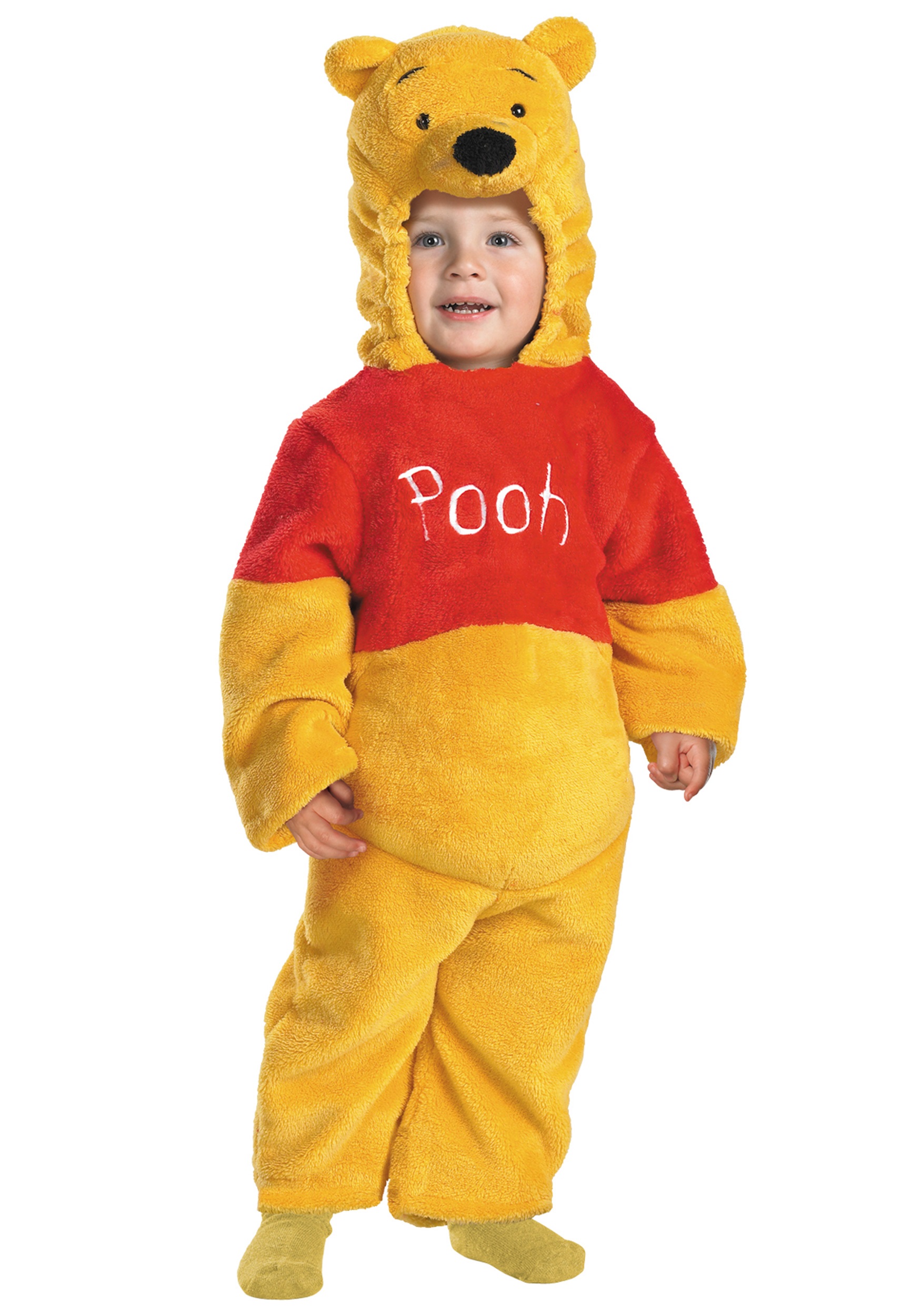 Photos - Fancy Dress Deluxe Disguise  Toddler Winnie the Pooh Costume Yellow DI6579 