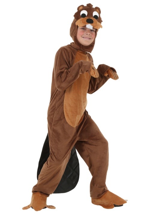 Kids Busy Beaver Costume