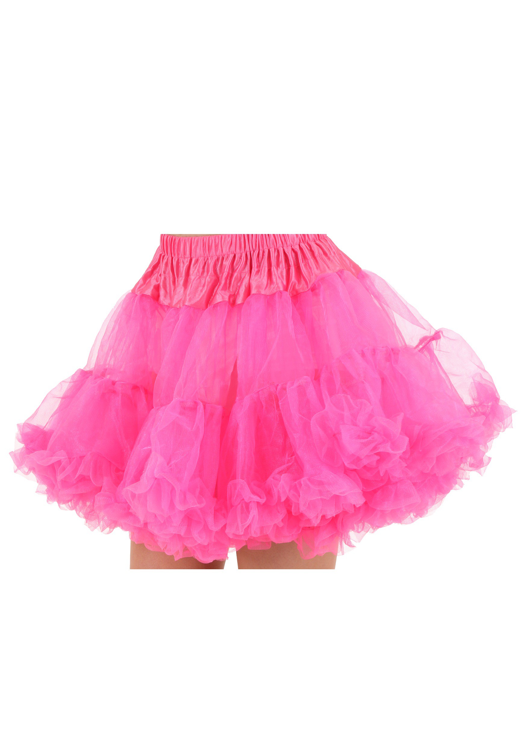 Hot Pink Plus Size Petticoat