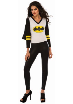 Womens Batgirl Sporty Tee with Cape