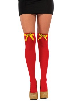 Wonder Woman Thigh High Stockings