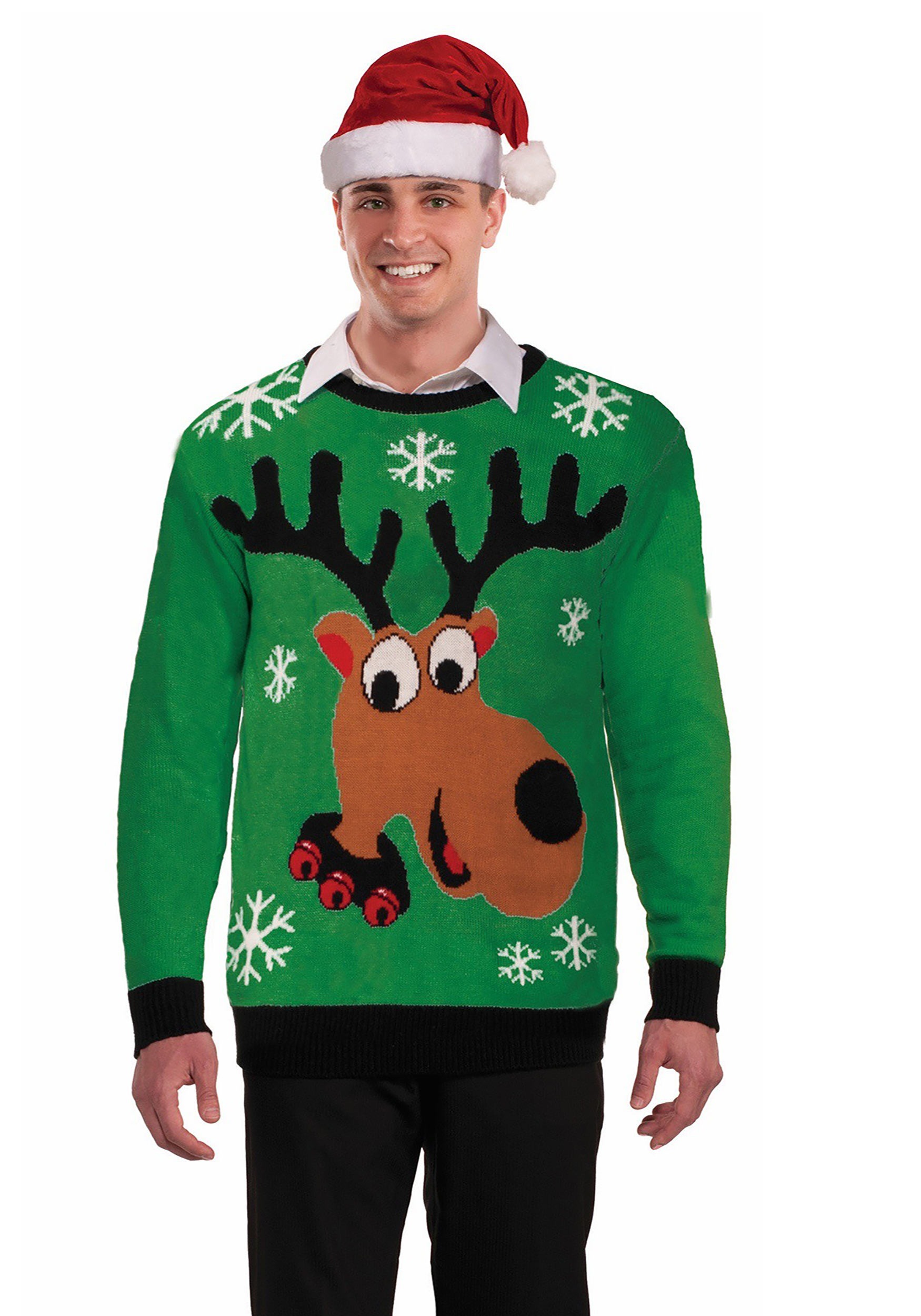 Adult Reindeer Ugly Christmas Sweater