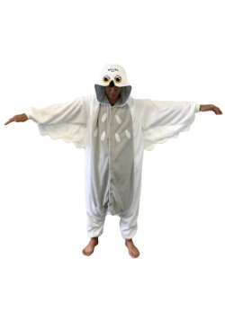 Adult Snowy Owl Pajama Costume