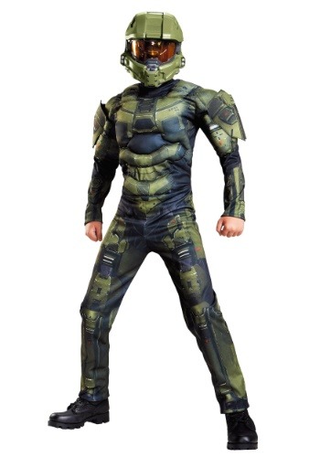 Master Chief Classic Muscle Boys Costume-update1