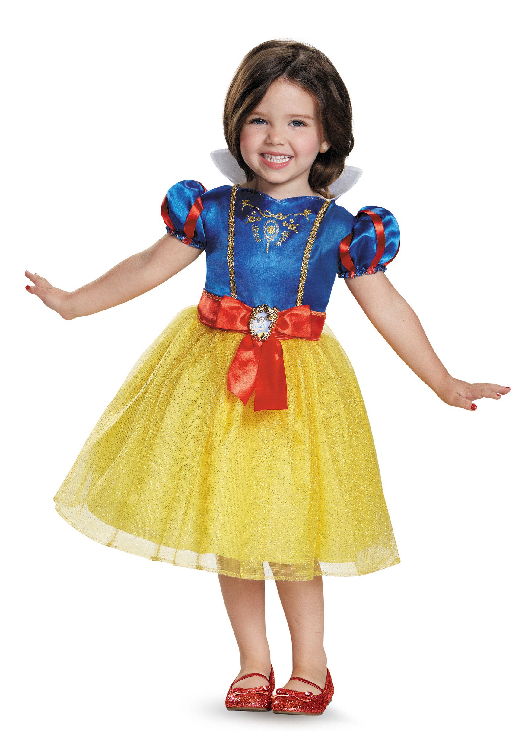 Photos - Fancy Dress Classic Disguise Toddler Snow White  Costume Red/Blue/Yellow DI8291 