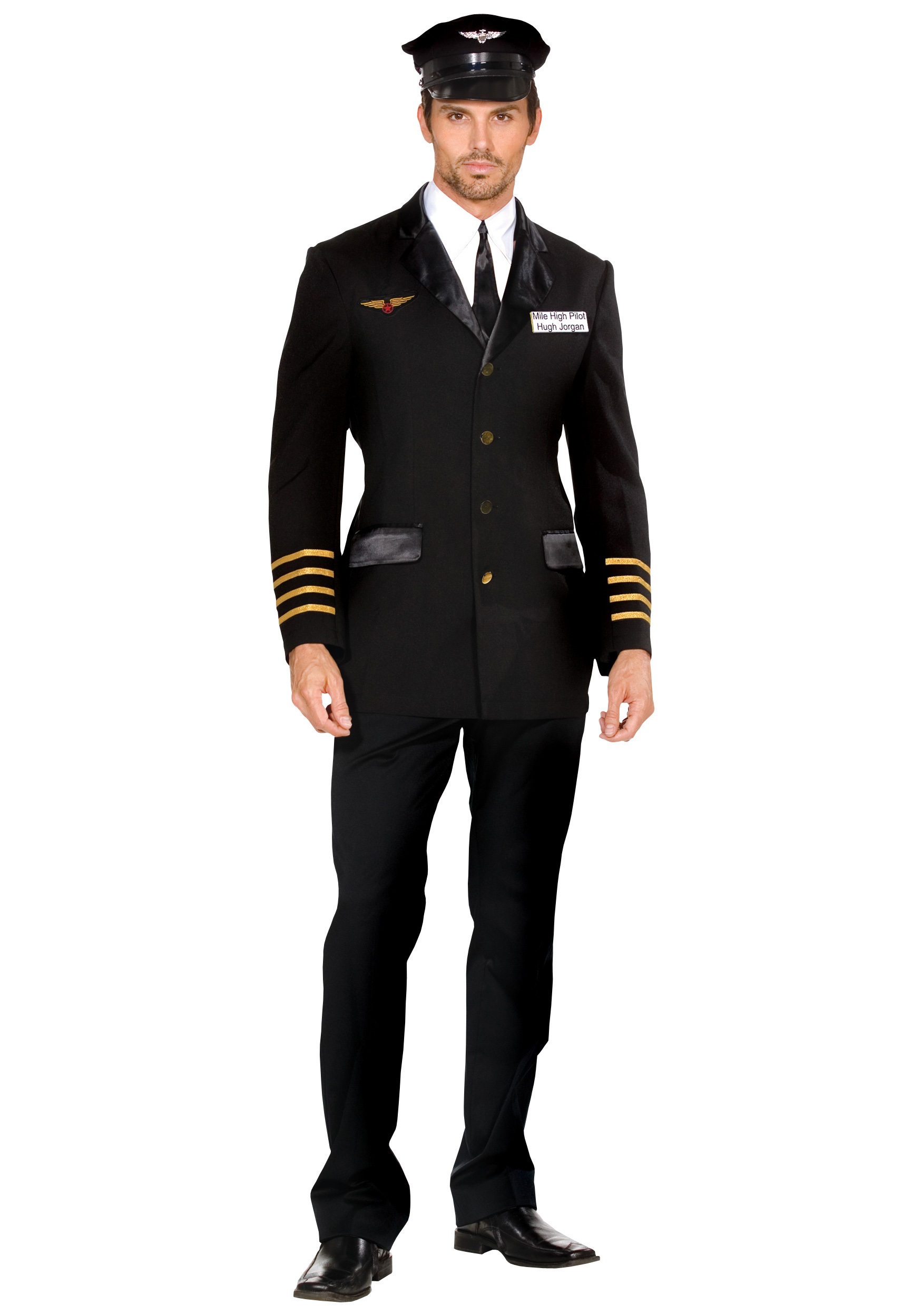 Mile High Men's Pilot Costume