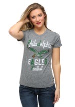 Philadelphia Eagles Touchdown Tri-Blend Juniors T-Shirt