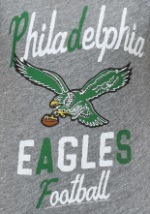 Philadelphia Eagles Touchdown Tri-Blend Juniors T-Shirt2