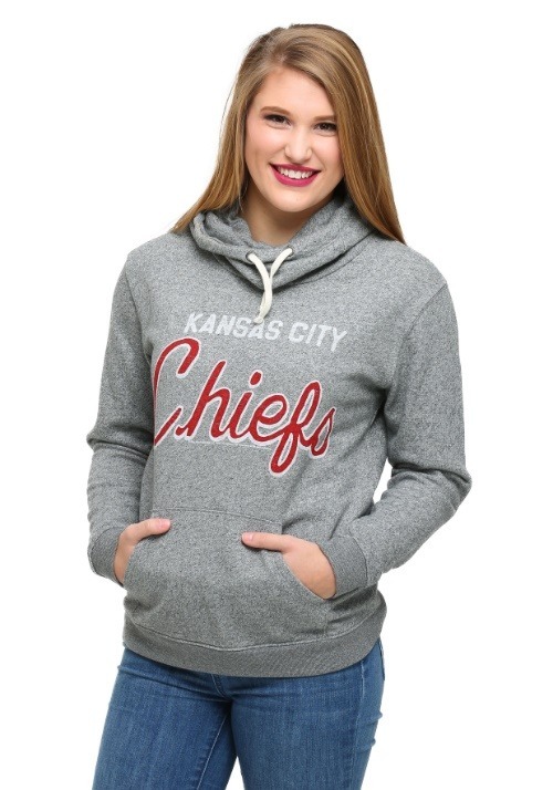 Kansas City Chiefs Sunday Juniors Cowl Hoodie