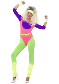 Womens 80s Workout Costume
