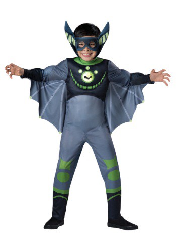 Wild Kratts Green Bat Boys Costume