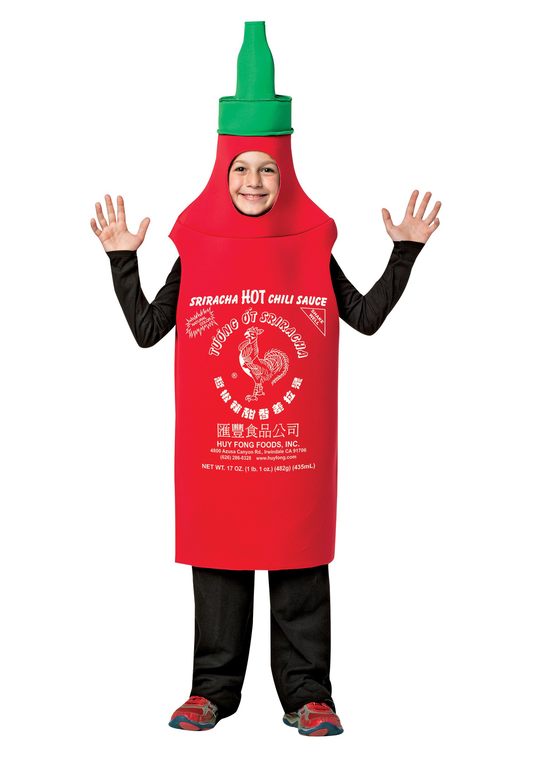 Sriracha Kids Costume