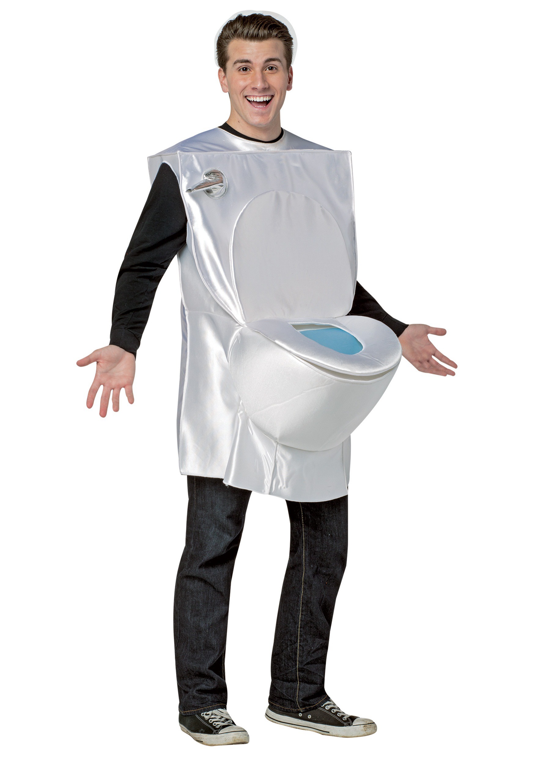 Toilet Adult Costume
