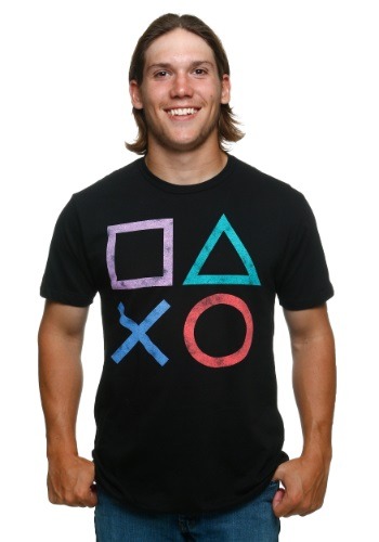 playstation buttons shirt