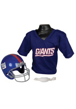 Child NFL New York Giants Helmet and Jersey Set