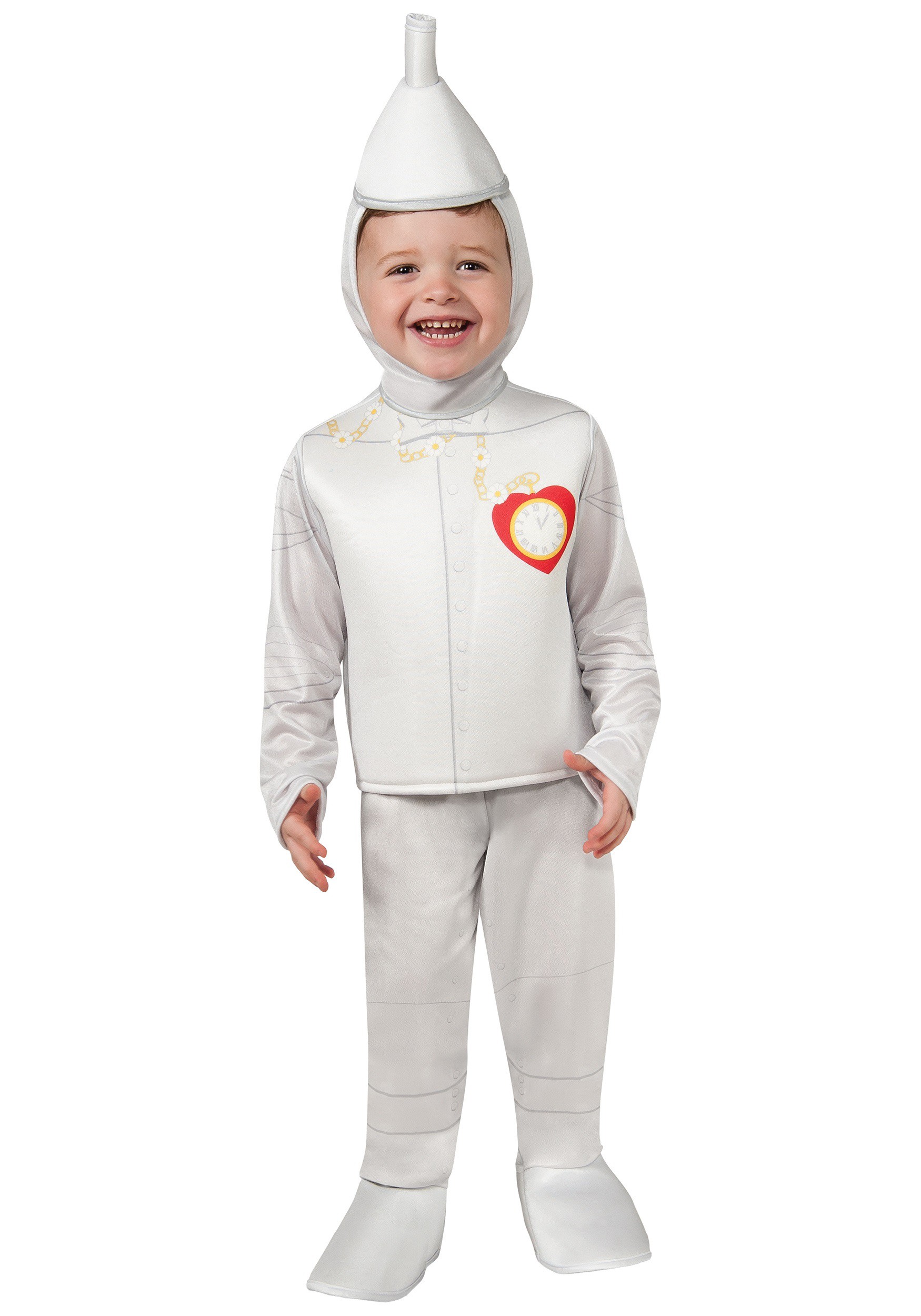 Photos - Fancy Dress Rubies Costume Co. Inc Toddler Wizard of Oz Tin Man Costume Gray RU886485 