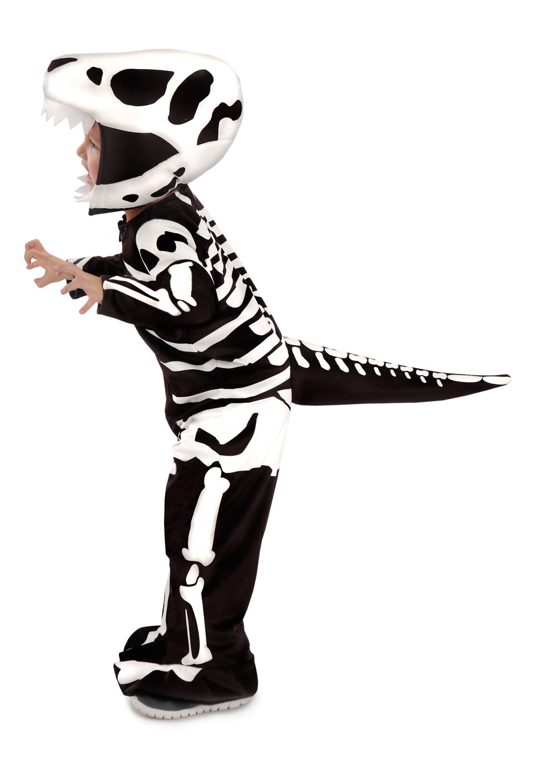 Photos - Fancy Dress Princess Paradise T-Rex Fossil Costume for Kids Black/White PR4587 