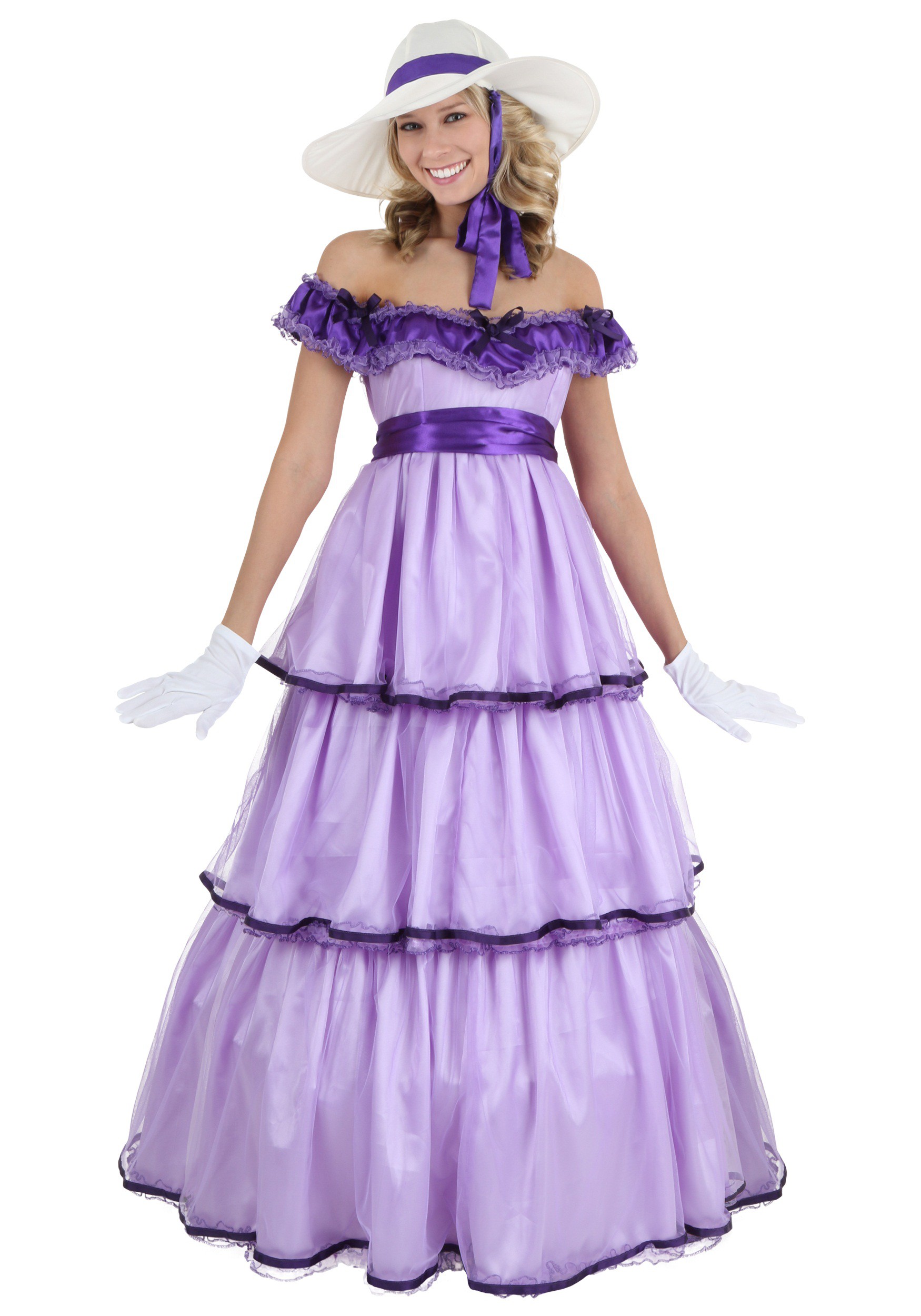 Plus Size Deluxe Southern Belle Costume Dress for Women