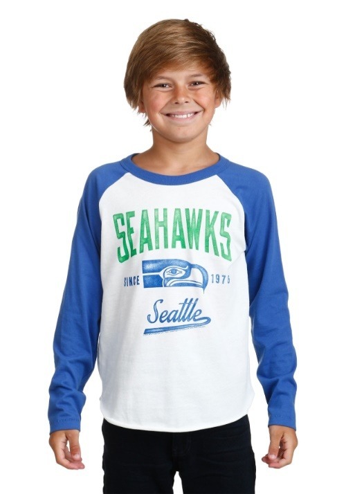 Kids Seattle Seahawks All American Raglan