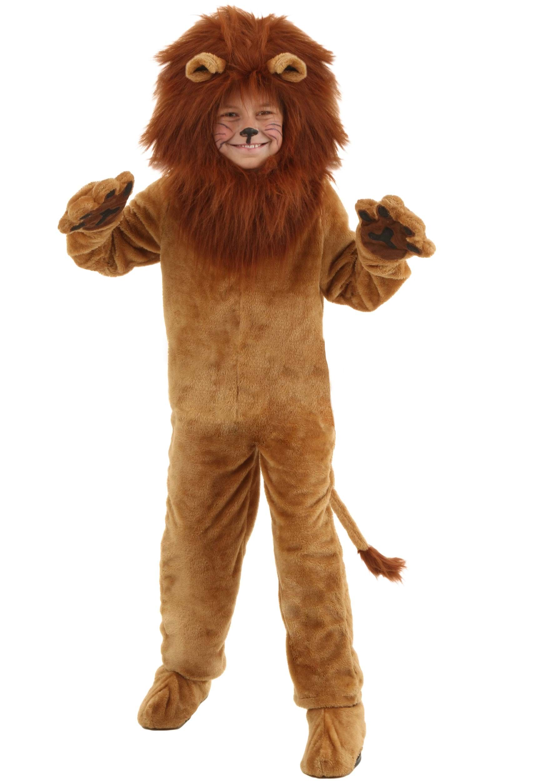 Photos - Fancy Dress Deluxe FUN Costumes  Lion Costume for Kids | Safari Kids Costume | Exclusiv 