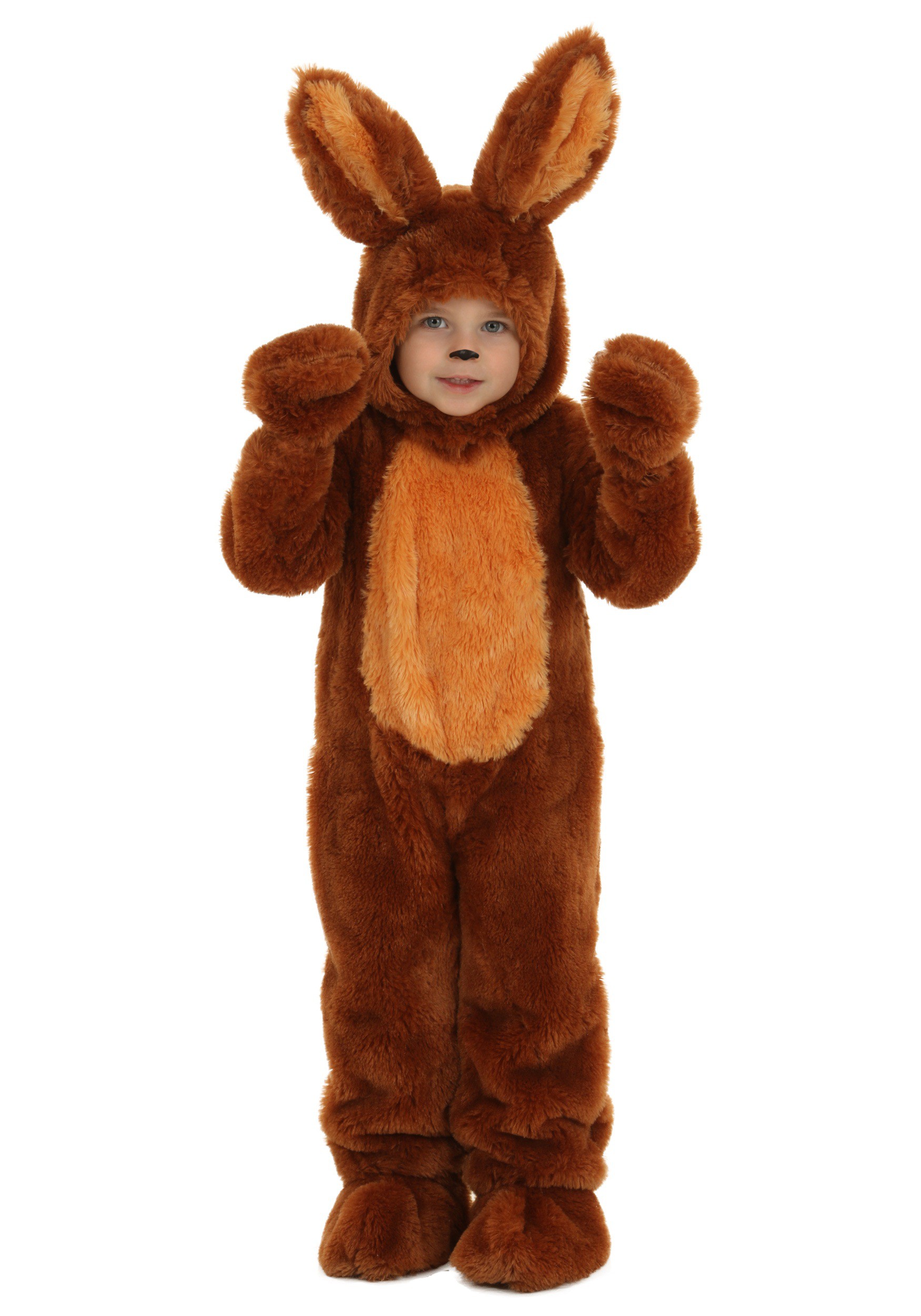 Photos - Fancy Dress Toddler FUN Costumes  Brown Bunny Costume Brown FUN2325TD 